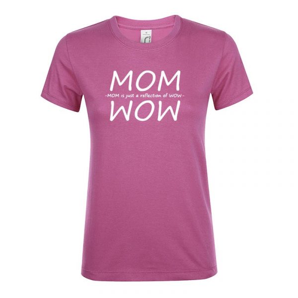 MOM WOW T-Shirt – Bild 4