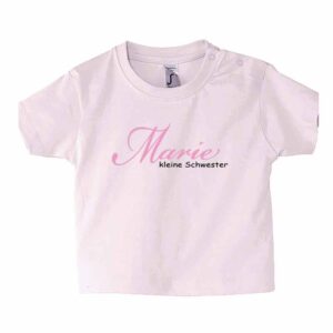 Kindername Kleine Schwester Kinder T-Shirt