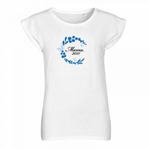 Mama 2021 mit Kranz T-Shirt