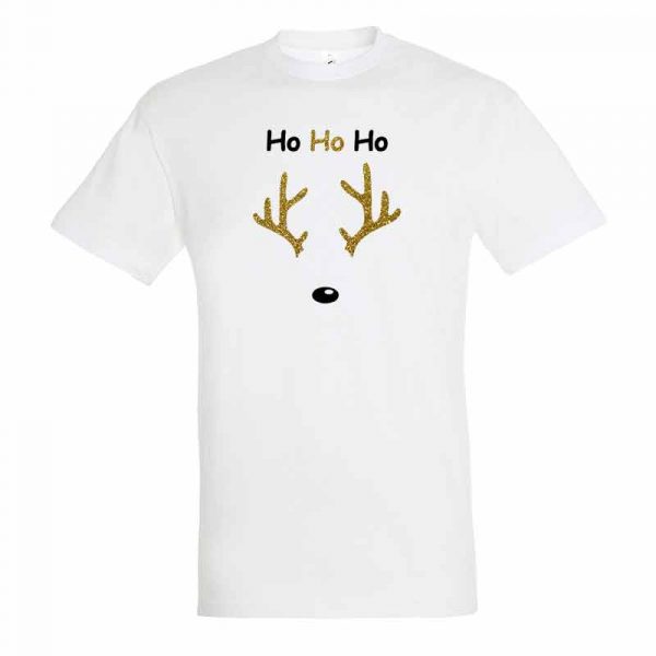 Ho Ho Ho Rentier Herren T-Shirt