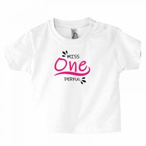 Miss/Mister One Derful Kleinkind T-Shirt