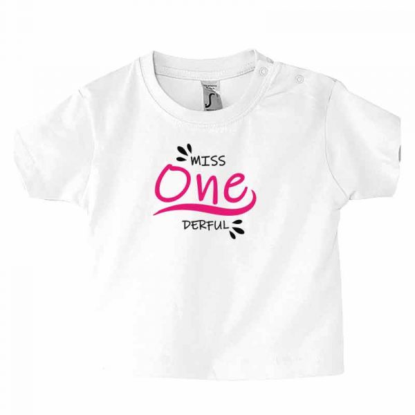 Miss/Mister One Derful Kleinkind T-Shirt