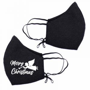 Merry Christmas Behelfsmaske