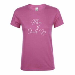 Mom of Girls Damen T-Shirt