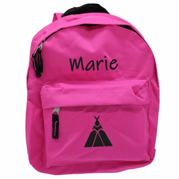 Kindergarten Rucksack mit Symbol und Name