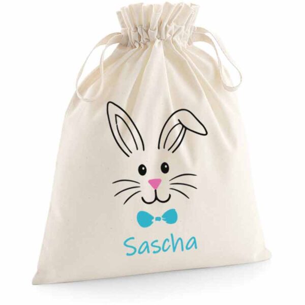Ostersäckchen mit Osterhase und Name