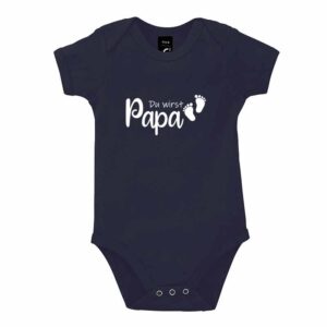 Du wirst Papa Kurzarm-Body