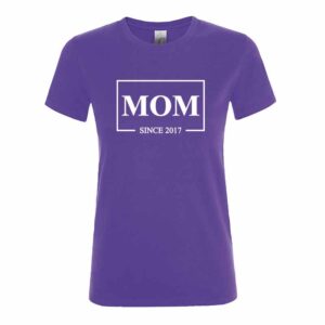 MOM Since Damen T-Shirt