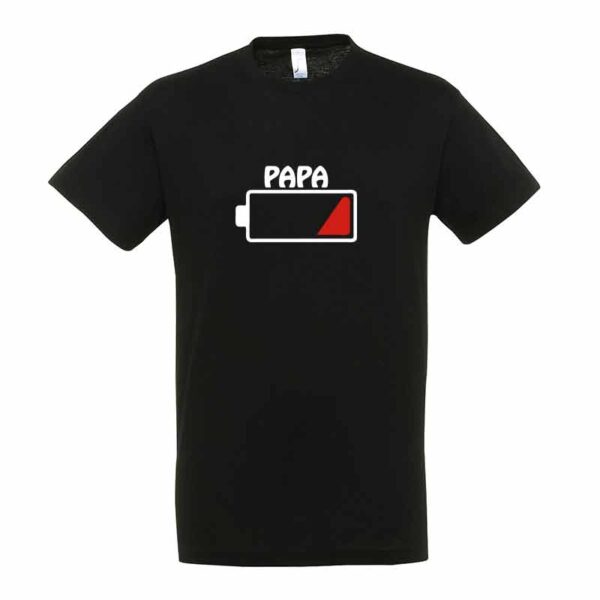 Batterie Papa Herren T-Shirt