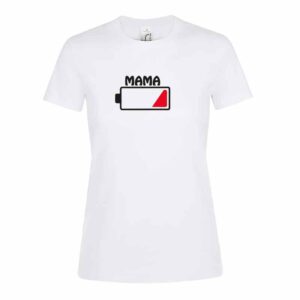 Batterie Mama Damen T-Shirt